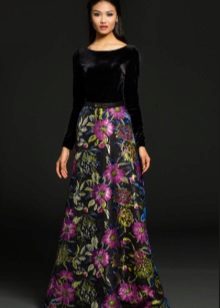 robe en brocart