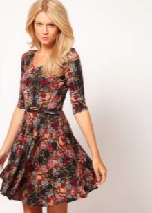robe d'été en popeline