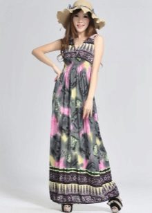 robe d'été en popeline