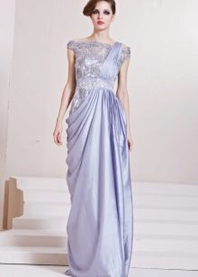 robe de soirée en satin