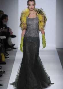 Gilet Fourrure à Robe Longue