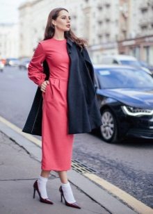 Manteau de robe midi