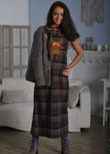 veste en tweed pour habiller une cage