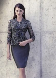 Veste à la valise bleue