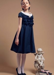 Robe d'école pour les filles A-line