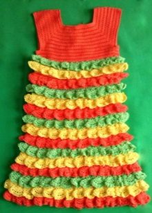 Robe élégante pour les filles 4-5 ans crochet