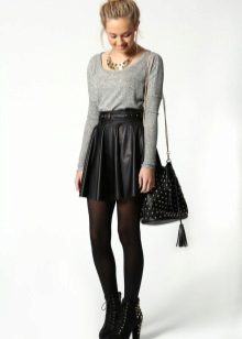 Jupe soleil pour l'hiver