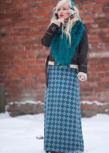 jupe de sol pour l'hiver