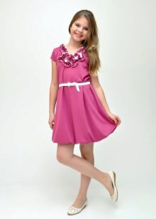 Robe de cocktail pour les filles lilas