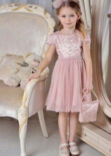 Robe beige tatyanak pour fille