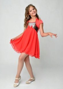 Robe de cocktail pour fille dans le style Empire