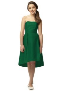 Robe de cocktail asymétrique pour filles