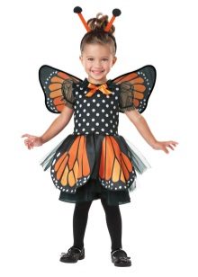 Robe de Noël pour les filles 2 ans papillon