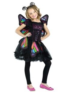 Robe de Noël pour les filles de 9 ans papillon
