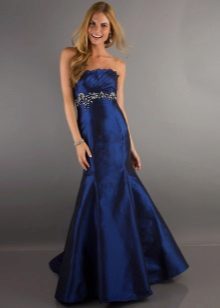 robe de sirène de taffetas aetuit