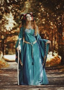 robe en taffetas