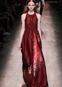 robe en taffetas