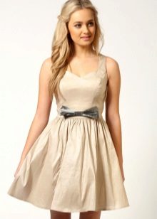 robe en taffetas bébé dollars