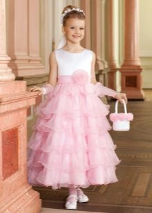 robe de soirée magnifique pour les filles de 5 ans