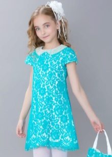 robe en dentelle pour les filles de 5 ans