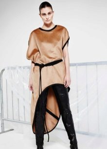 Robe Velours Haut-Bas