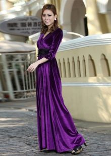 Robe Maxi Velour