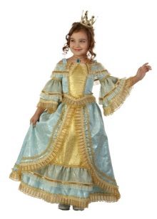 Robe historique magnifique du Nouvel An chic pour la fille
