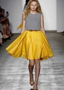 soleil jupe moelleux