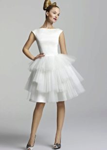 jupe bouffante blanche