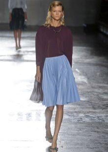 jupe bleue