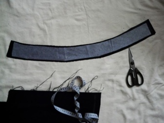 Préparation d'une ceinture pour une jupe demi soleil (jupe conique)