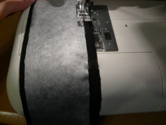 Préparation d'une ceinture pour une jupe demi soleil (jupe conique)