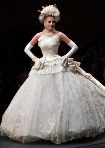 Robe de mariée du Vyacheslav Zaitsev