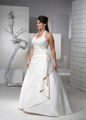 Robe de mariée à bretelles