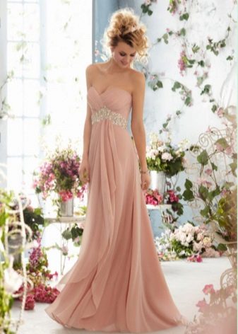 Robe de mariée empire