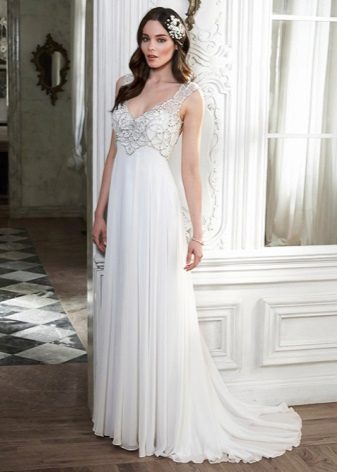 Robe de mariée Empire