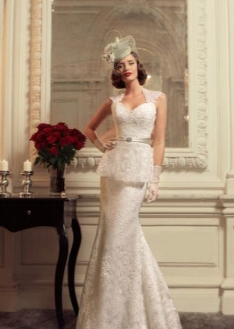 Robe vintage en dentelle