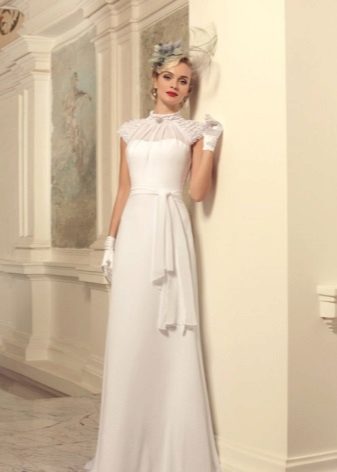 Robe de mariée en style vintage droite