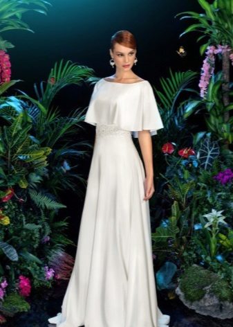 Robe de mariée de style vintage modeste