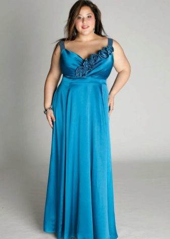 Robe de soirée d'été pour les bretelles