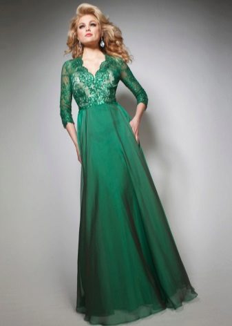 Robe de soirée d'été en mousseline