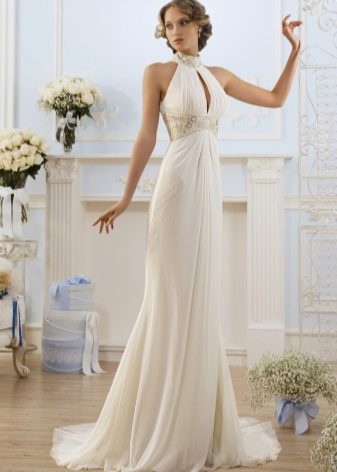 Robe de mariée avec emmanchure américaine de Naviblue