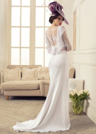 Robe de mariée avec dos ouvert de la collection Fatigué du luxe de Tatiana Kaplun