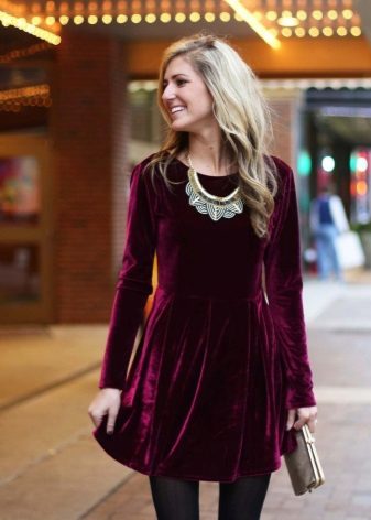 Robe de velours