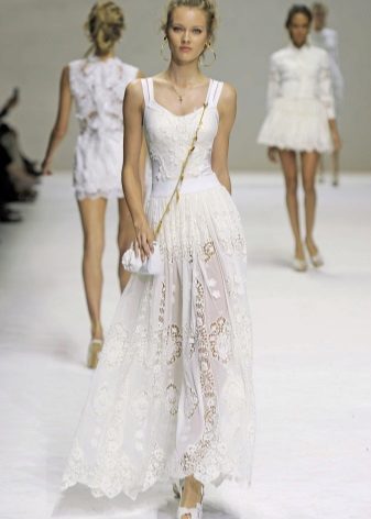 Robe blanche comme neige
