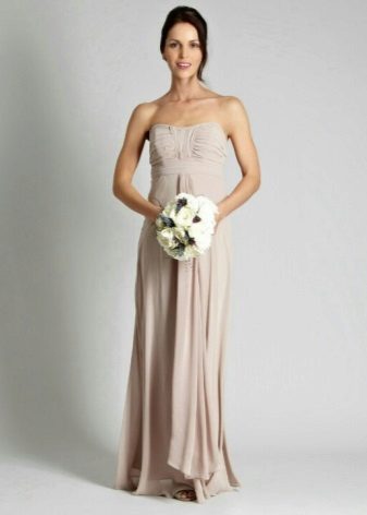 Robe marron clair