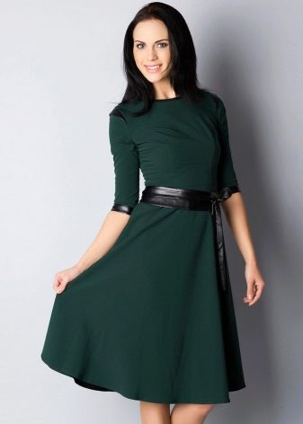 Robe de bureau verte