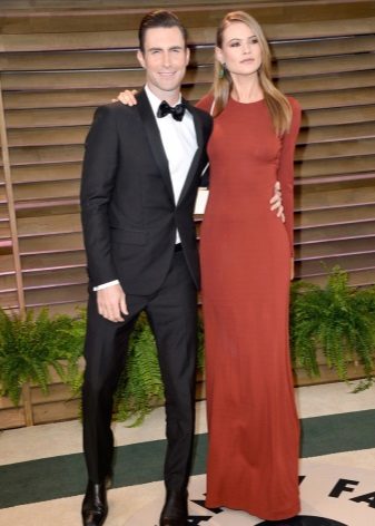 Robe Longue En Terre Cuite - Style Simple