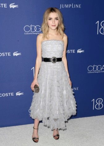 Kiernan Shipka az Alexander McQueenban