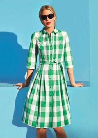 Chemise verte